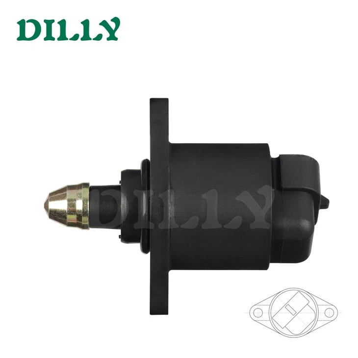 Koračni motor ventila za regulacijo zraka v prostem teku D5131 B04/01 1920N1 A95269 95644634 96069888 9564448480 230016079057 6NW009141-211 87009